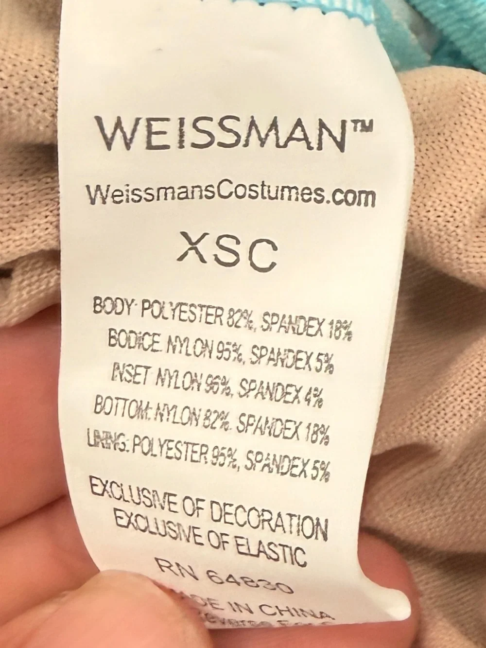 Weissman aqua black